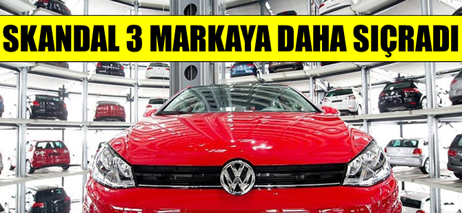 Emisyon testi skandalı üç markaya daha sıçradı