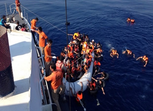 Türk Sahil Güvenlik ekipleri 55 bin kişi kurtardı