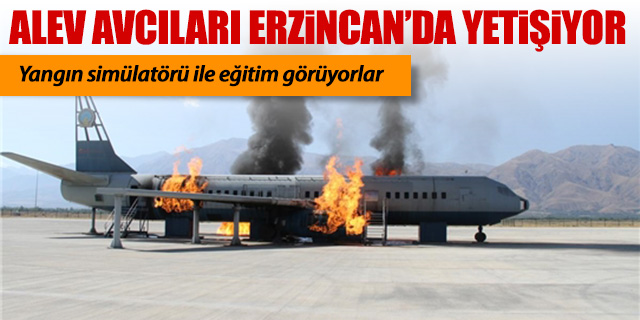 Alev Avcıları Erzincan'da yetişiyor
