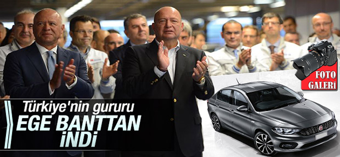 Tofaş'ın ürettiği Fiat Egea banttan indirildi