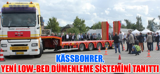 Kässbohrer, yeni low-bed dümenleme sistemini tanıttı