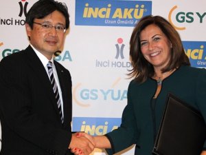 İnci Akü ve GS Yuasa ortaklığında son imzalar atıldı