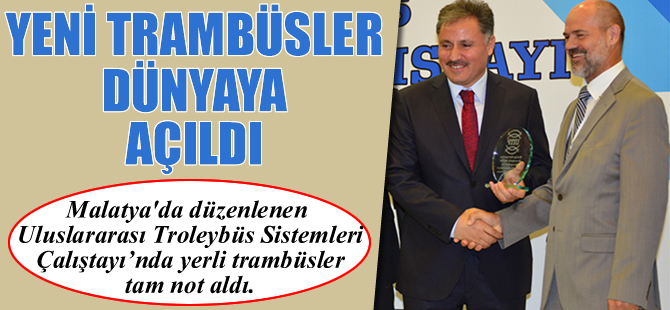 Yerli trambüsler, dünyaya açıldı