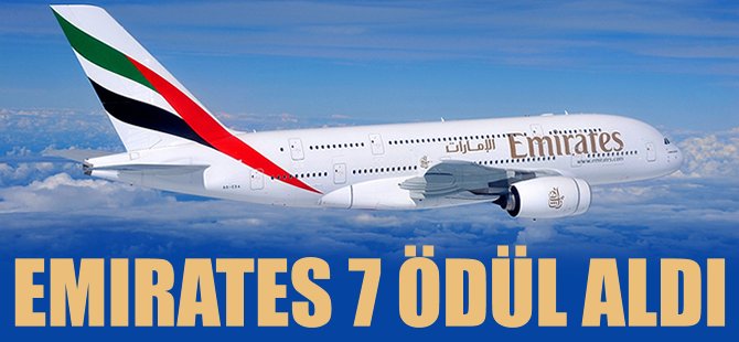 Emirates'e 7 ödül verildi