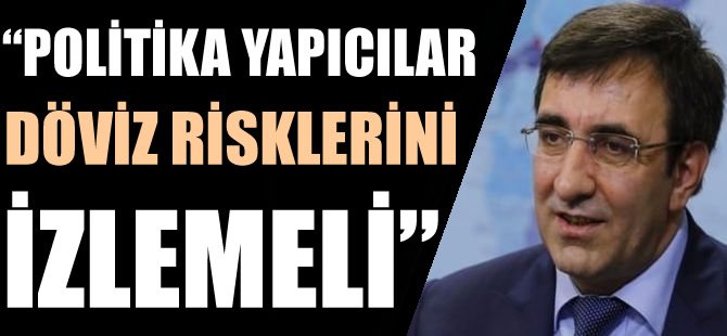 Yılmaz: Politika yapıcılar döviz risklerini izlemeli