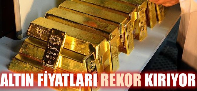 Altın fiyatı son 7 haftanın en yüksek seviyesine çıktı