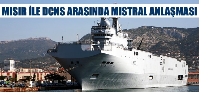 Mısır, Fransız DCNS ile helikopter gemisi anlaşması imzaladı