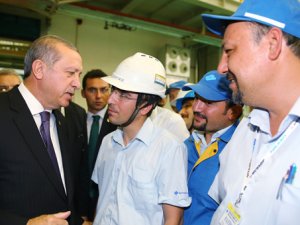 Cumhurbaşkanı Erdoğan, Sumitomo Rubber Ako Lastik Fabrikası'nı açtı