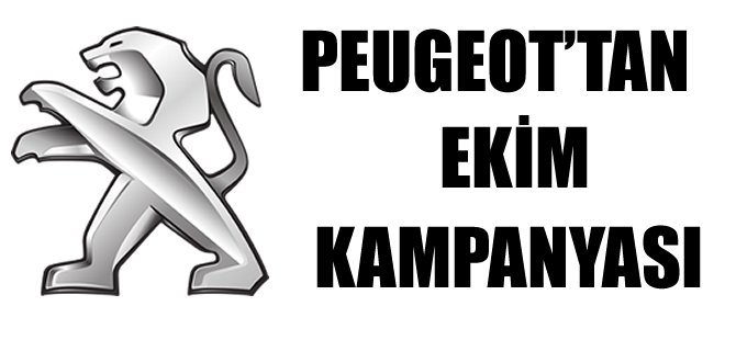 Peugeot'tan ekim kampanyası!