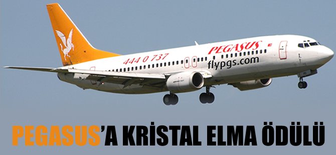 Pegasus'a Kristal Elma ödülü