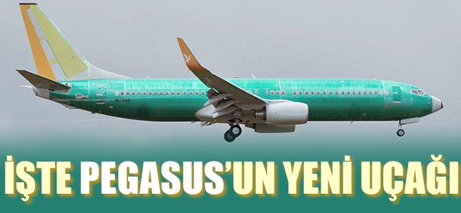 Pegasus filosuna yeni bir uçak daha katıyor