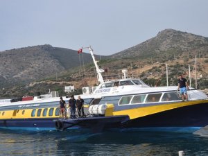 Rodoslu turist kafilesi Datça'da