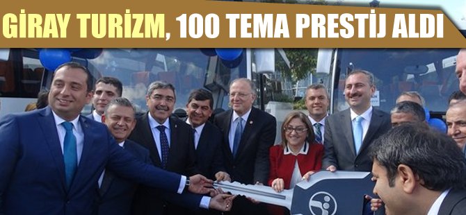 Giray Turizm, 100 Temsa Prestij aldı