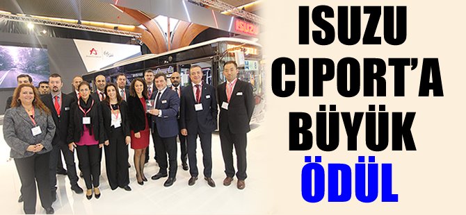 Isuzu Citiport'a büyük ödül!