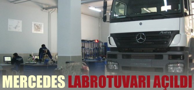 Mercedes Laboratuvarı Açıldı
