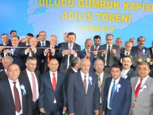 Dilucu Gümrük Kapısı törenle açıldı