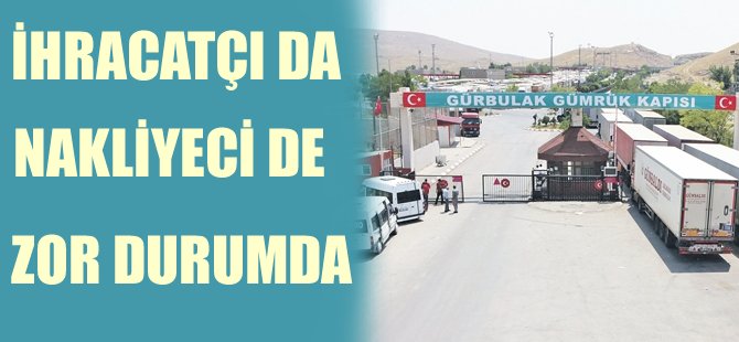 Sınırda bekleme süresi 13 güne kadar ulaştı, ihracatçı da nakliyeci de zorda