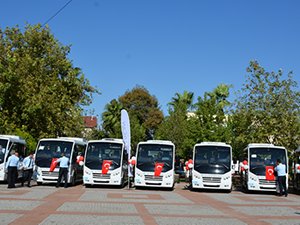 Karsan Dalyan'a teslim ettiği 22 adet JEST minibüsü ile Muğla ulaşımında dönüşümü başlattı