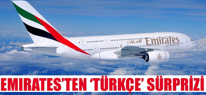 Emirates mobil internet sitesi şimdi Türkçe