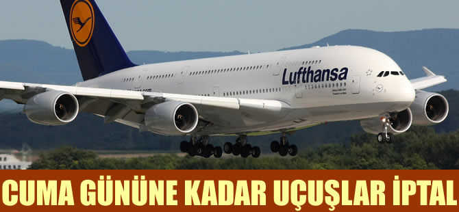 Lufthansa'da grev 290 uçuşu iptal ettirdi