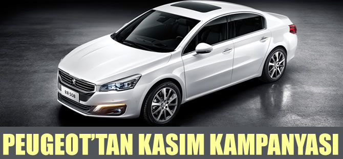 Peugeot'tan Kasım kampanyası