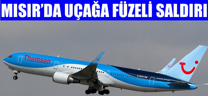 Yolcu uçağına füzeli saldırı!