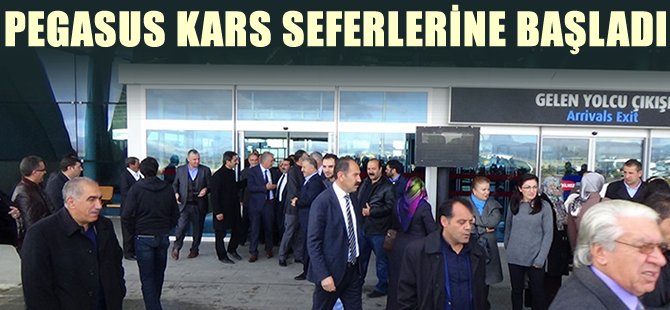 Pegasus Kars seferlerine başladı