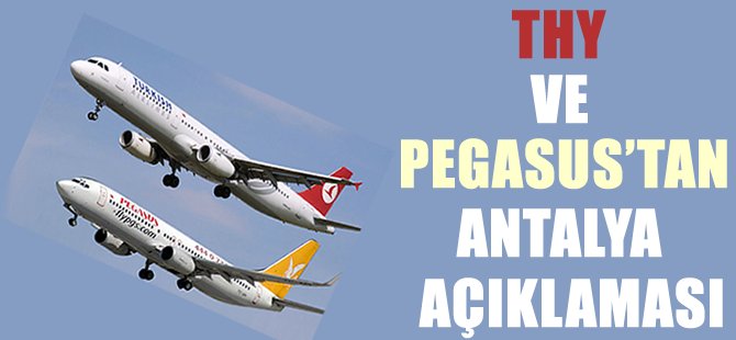 THY ve Pegasus yolcularını uyardı
