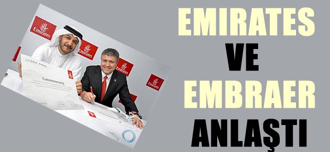 Emirates ve Embraer Phenom100E için anlaştı