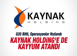 Kaynak Holding'e kayyum atandı