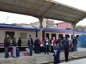 Batman'da tren yolcusu sayısı artıyor