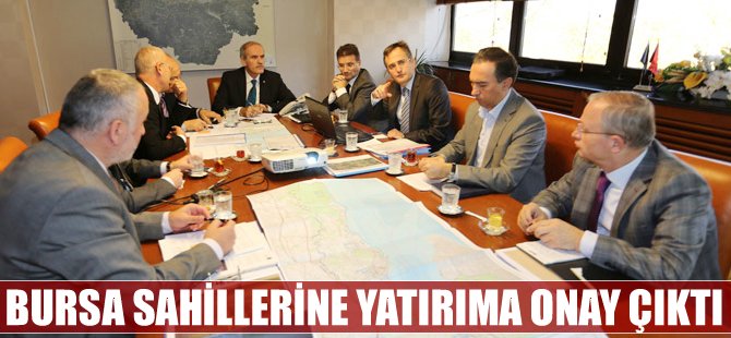 Bursa sahillerine yatırıma Çevre ve Şehircilik Bakanlığı'ndan onay çıktı