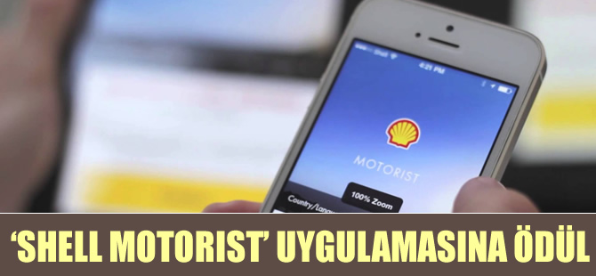 "Shell Motorist" uygulamasına ödül