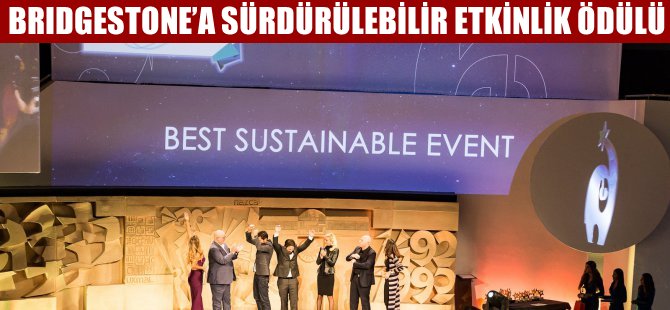 Bridgestone’a Sürdürülebilir Etkinlik ödülü