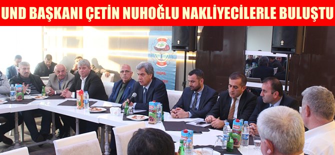 UND Başkanı Çetin Nuhoğlu, Hopa'da
