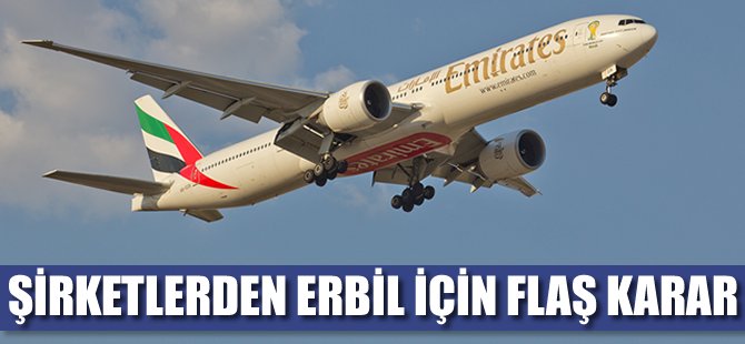 Şirketlerden Erbil için flaş karar