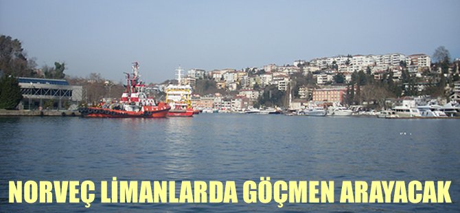 Norveç, limanlara gelen gemi ve feribotlarda göçmen arayacak