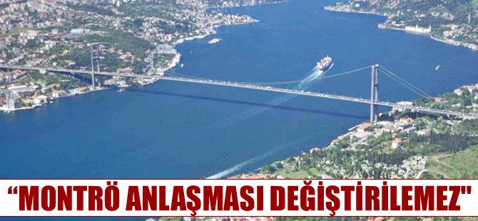 Prof. Dr. Mensur Akgün: Montrö Anlaşması değiştirilemez