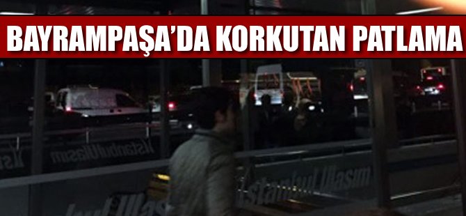Bayrampaşa'da korkutan patlama! Birçok ilçeden duyuldu