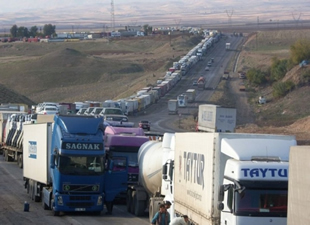 Türk TIR'larına alternatif güzergahı Hazar Denizi olarak belirlendi