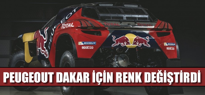 Peugeout ralli için renk değiştirdi