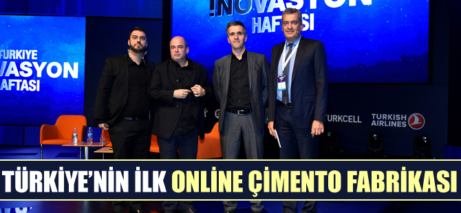 Türkiye'nin ilk online çimento marketi