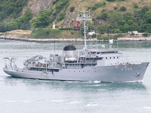 TCG CESME Ege Denizi'ne açıldı, Yunan donanması alarma geçti!