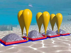 Yenilenebilir enerjide 'su altı balonları'