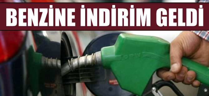 Benzine indirim geldi