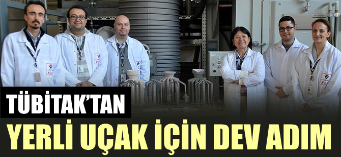 TÜBİTAK'tan yerli uçak için adım