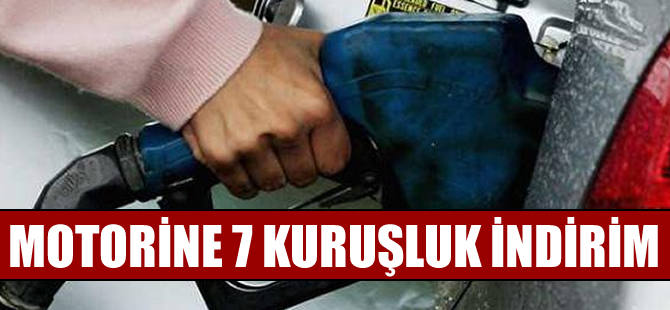 Motorine 7 kuruşluk indirim