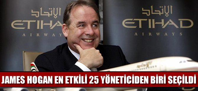 James Hogan, en etkili 25 yöneticiden biri seçildi