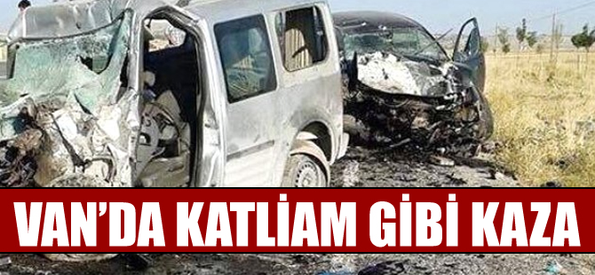 Van'da feci kaza: 11 ölü