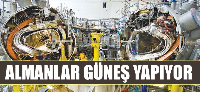 Almanlar Güneş yapıyor